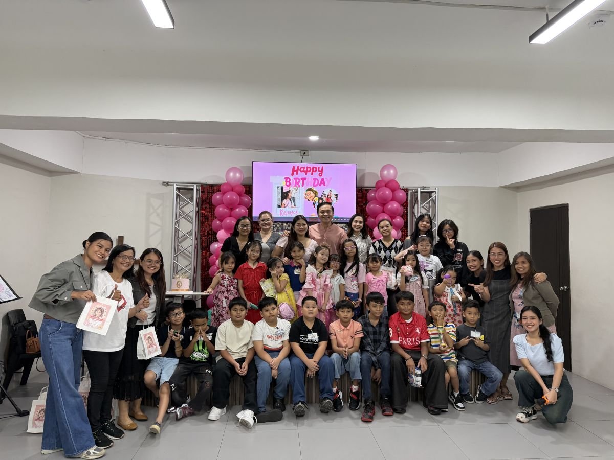 Birthday celebration with church family